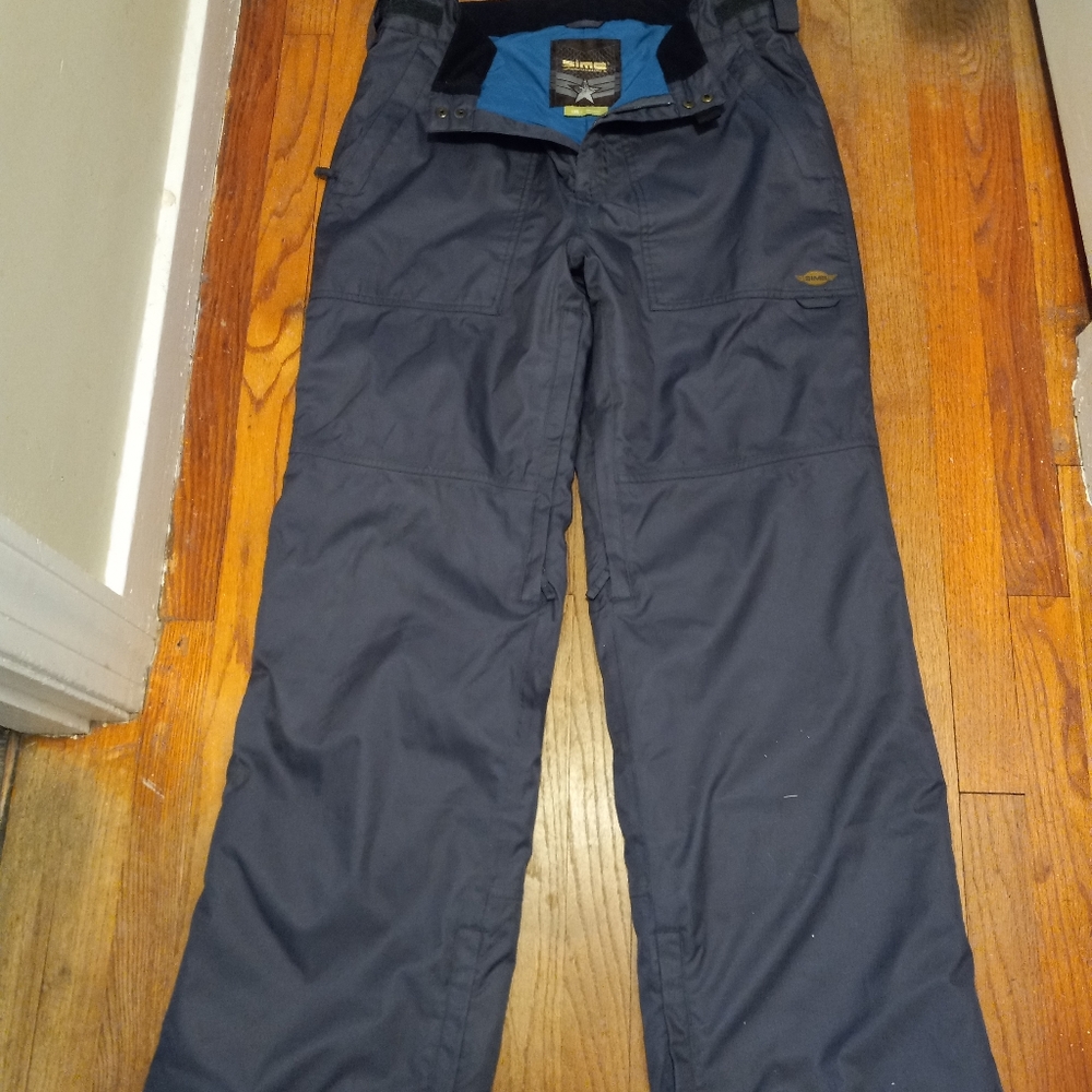 Black ski pants